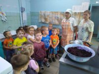Экскурсия на кухню детского сада